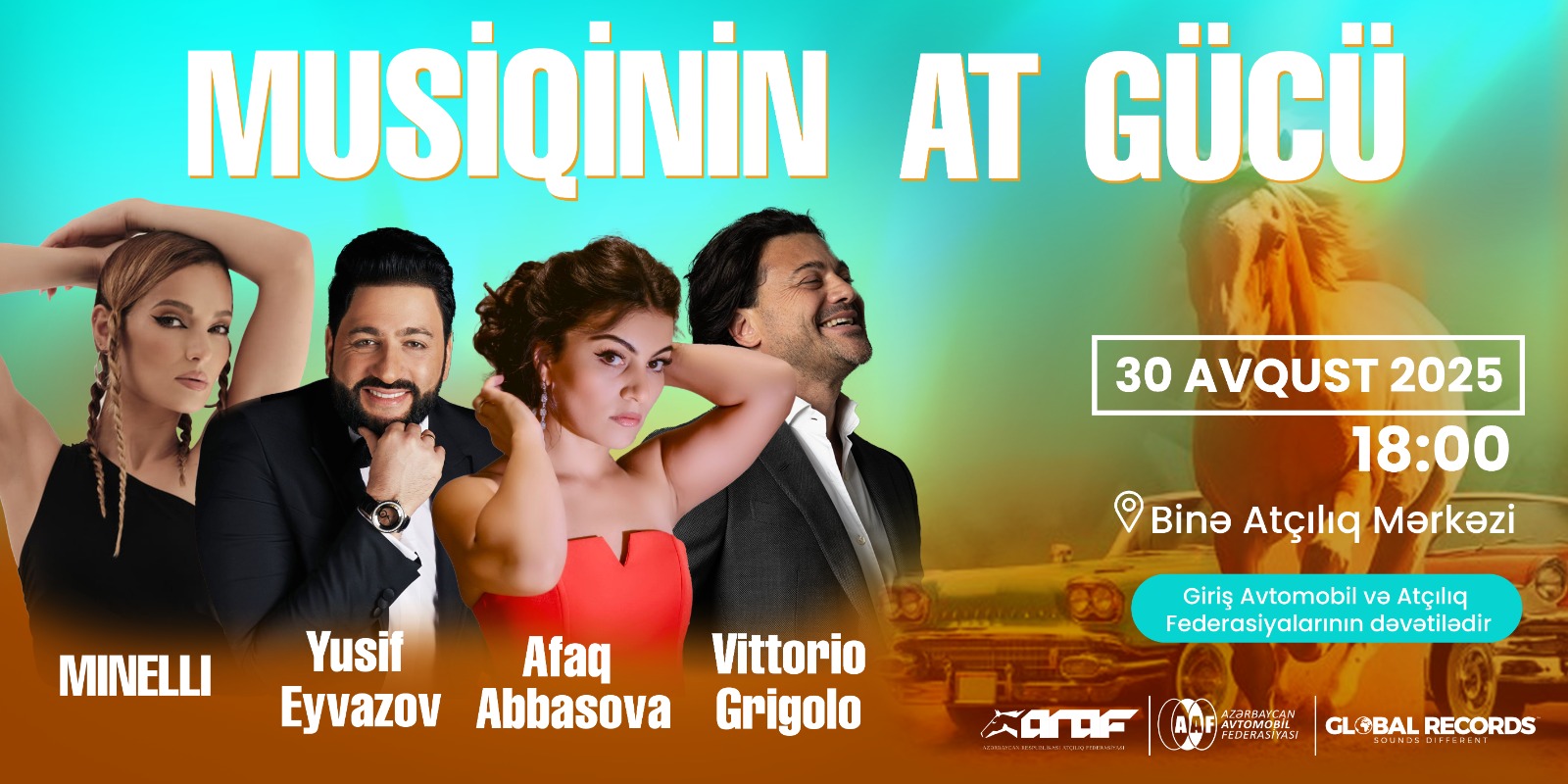 “At gücü” – klassik avtomobillərin yürüşü və çövkən yarışı